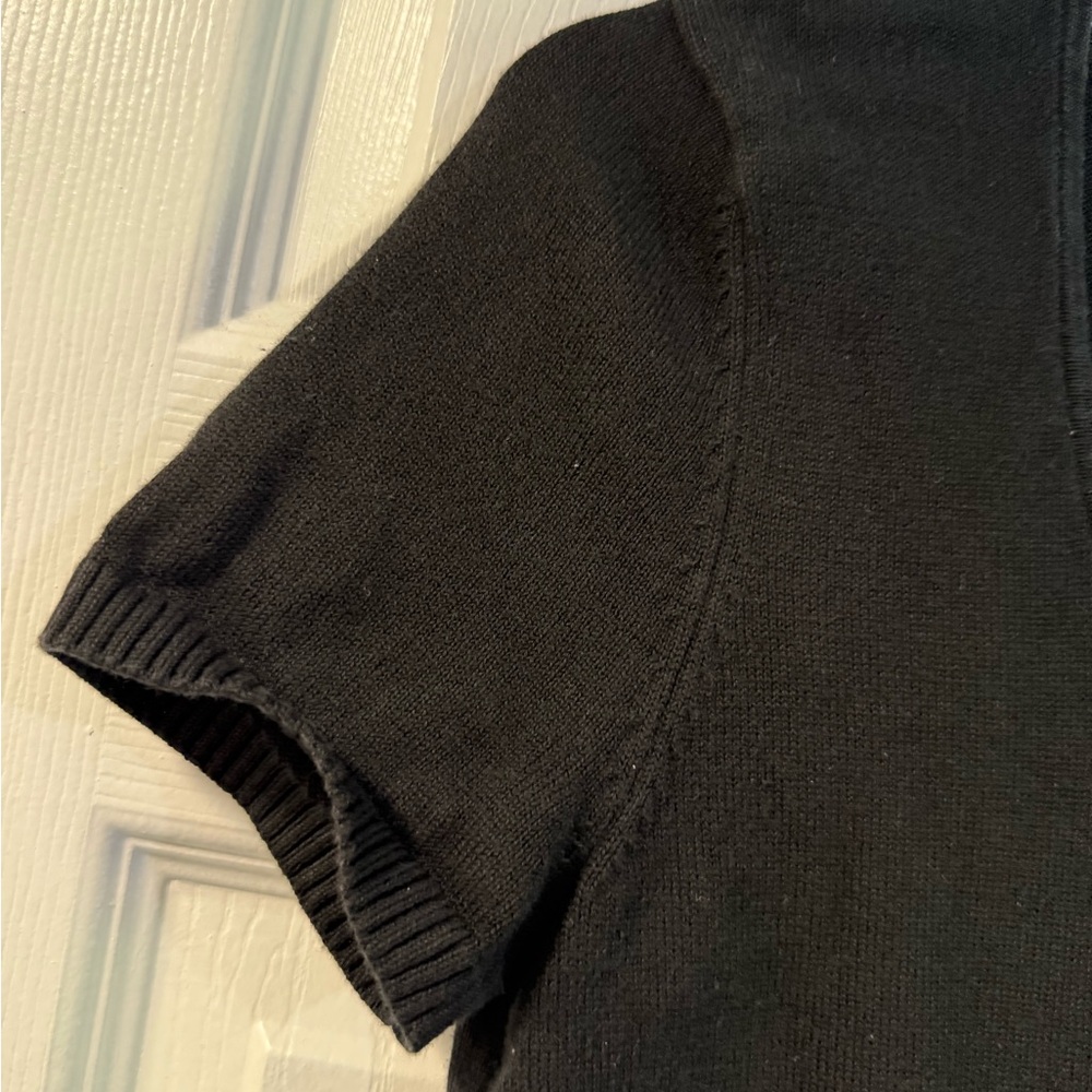 Ralph Ralph Lauren - Black Short Sleeve Top - Picture 4 of 8